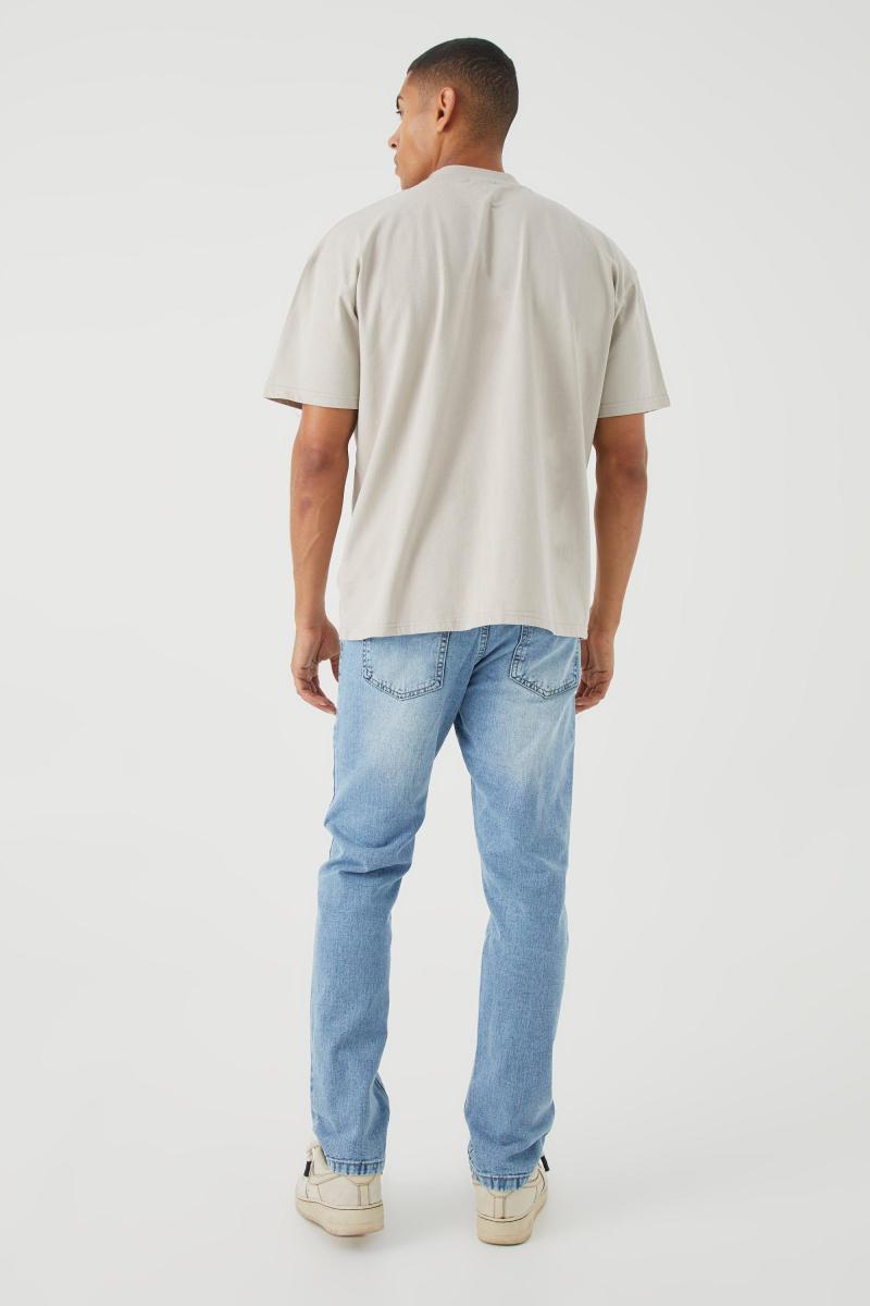 Прямі жорсткі джинси