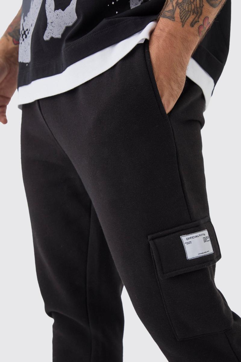 Вузький крой з плетеною вкладкою Basic Cargo Jogger