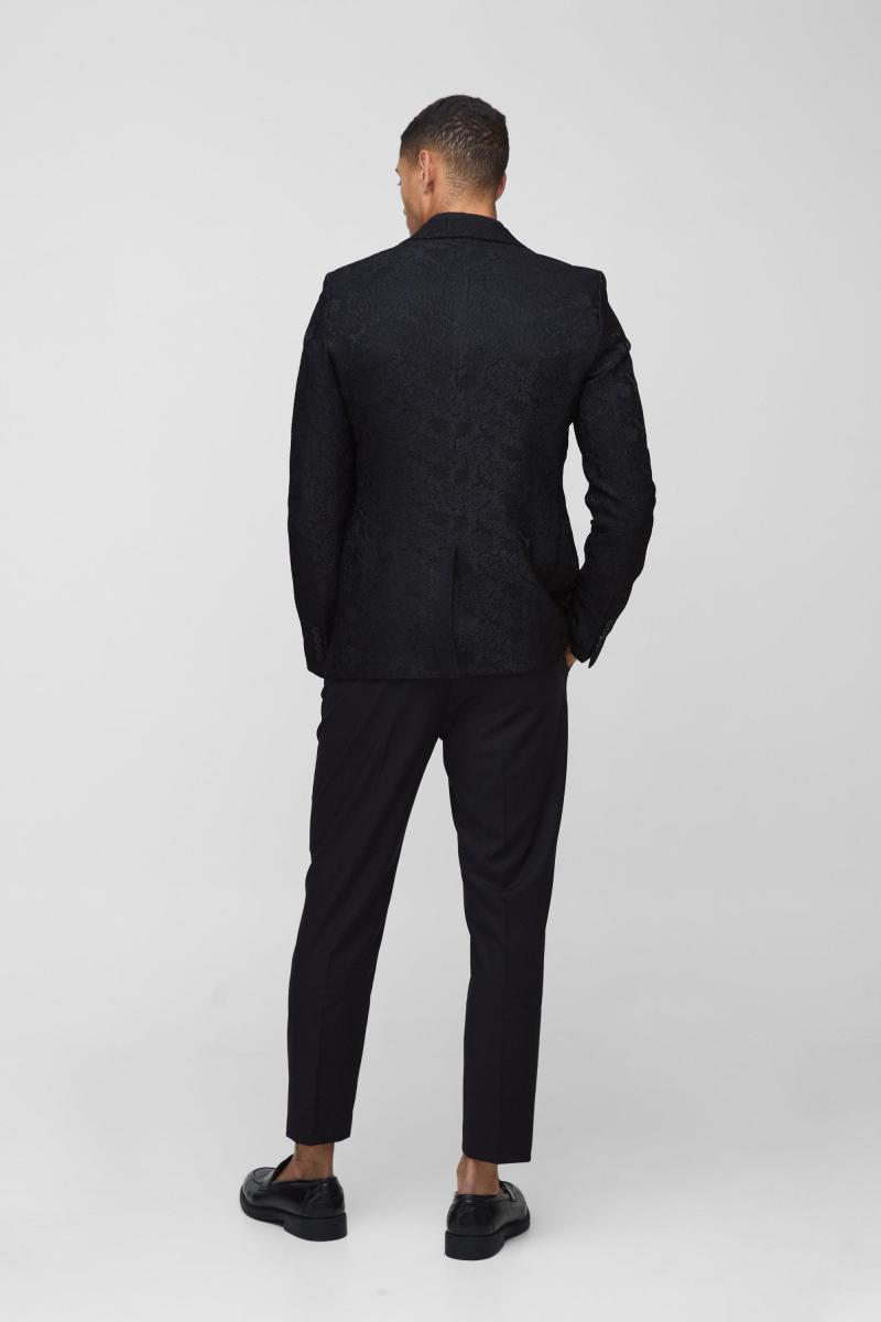 Велюровий піджак Slim Fit Flock