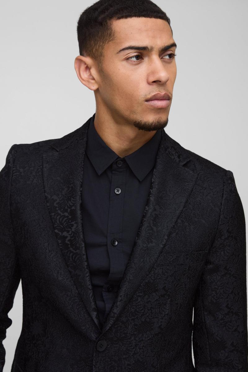 Велюровий піджак Slim Fit Flock