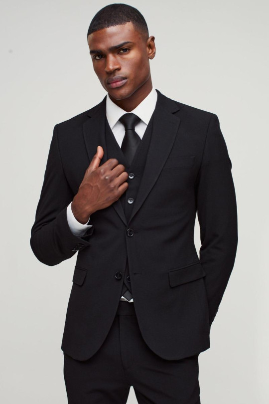 Худий чорний одноразовий куртка Худий чорний одноразовий куртка