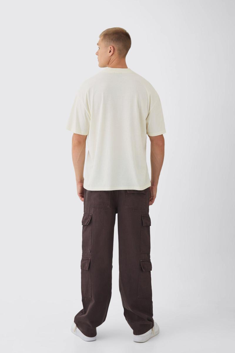 Штани карго на резинці мішкуватого крою