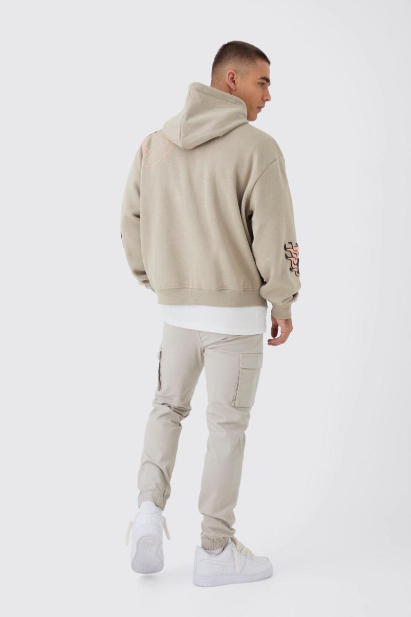 Тонка придатна еластична талія ткана вкладка з манжетних штанів