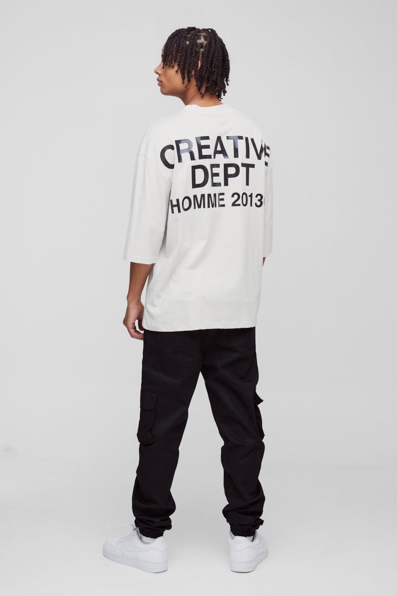 Вузькі штани-карго з еластичною талією та манжетами