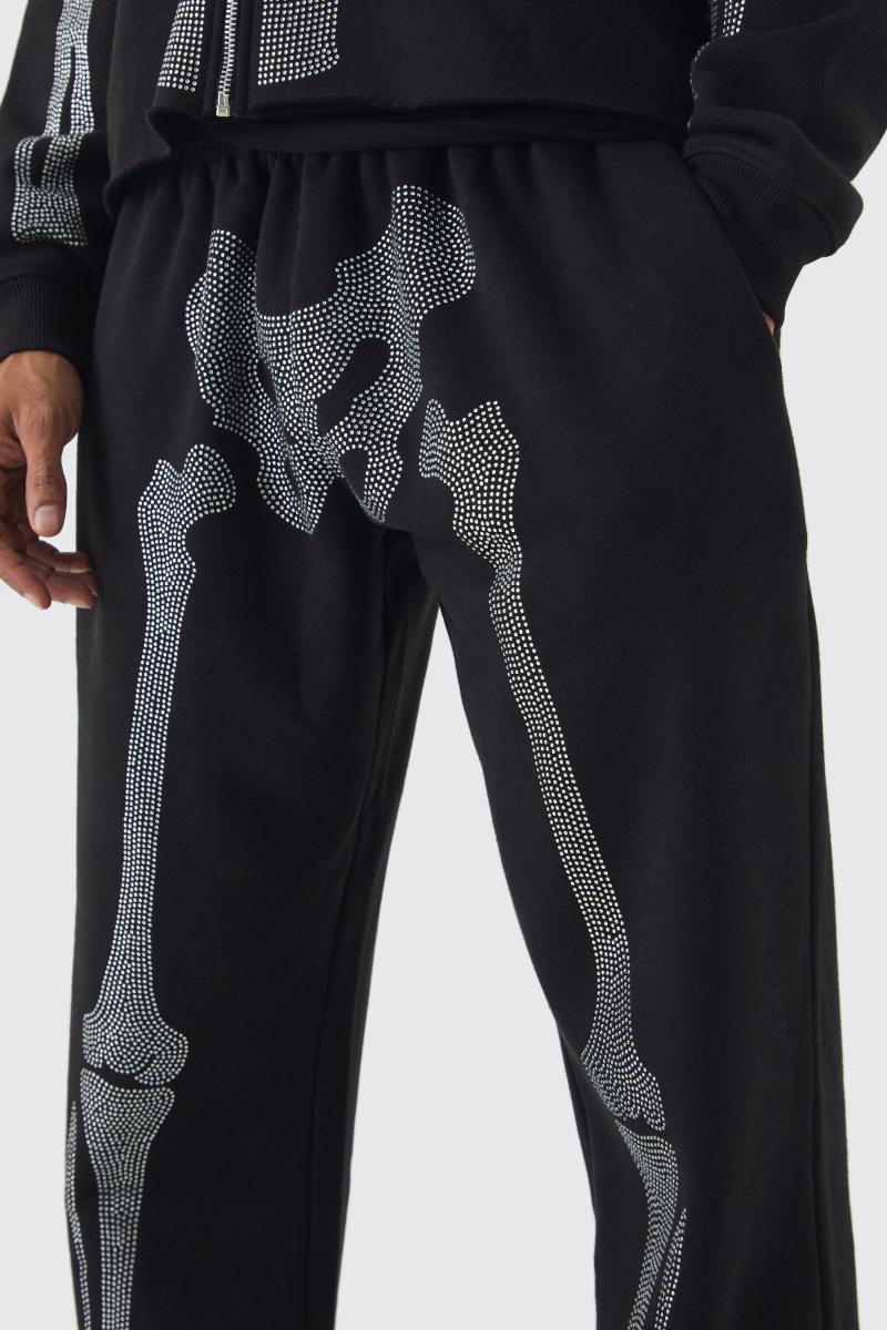 Великі джоггери з манжетами та діамантами