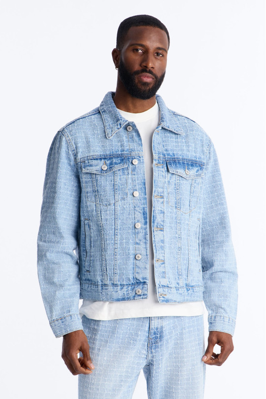 Коротка джинсова куртка 