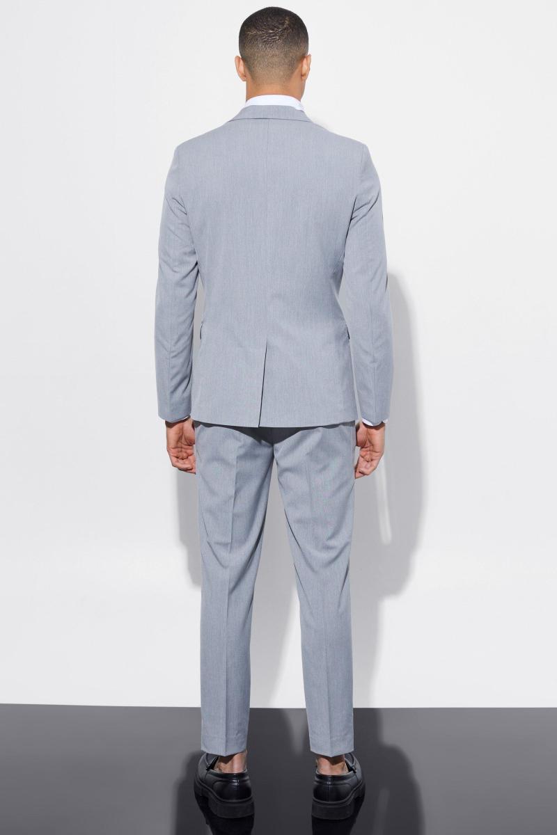 Вузькі укорочені костюмні брюки