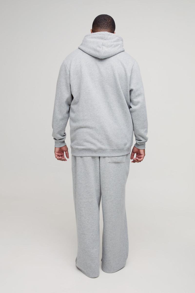 Плюс розслаблені широкі камуфляжні штани-боксери з принтом і поясом