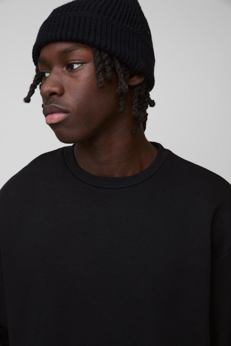 330GSM Великий базовий світшот з круглим вирізом