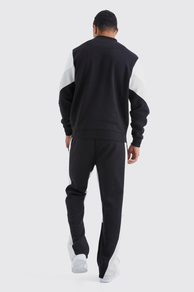 Man Color Block Gusset Jogger
