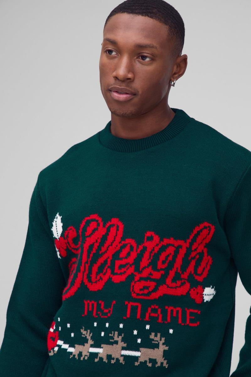 Різдвяний джемпер Regular Fit Sleigh My Name
