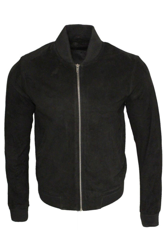 Ретро-козяча замша шкіряна куртка-піджак Ретро-козяча замша шкіряна куртка-піджак