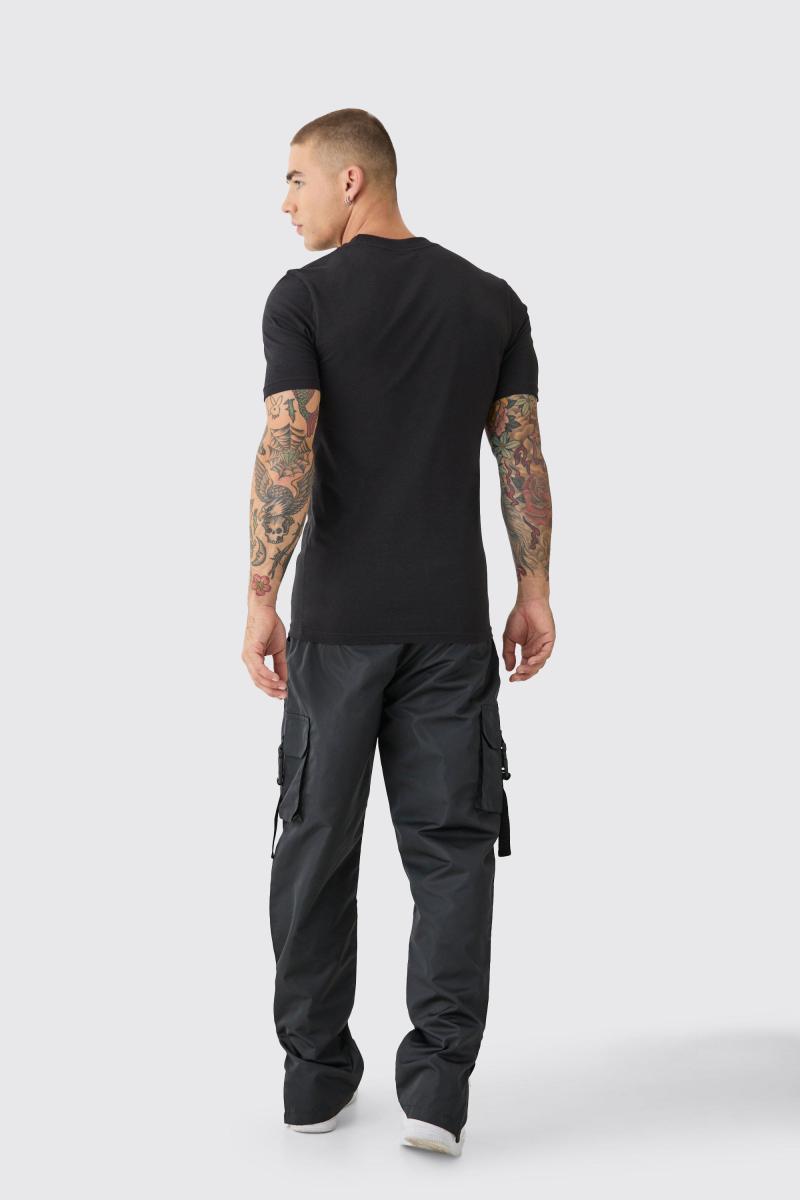 Чоловіча гумка на талії. Вузький крой. Карго