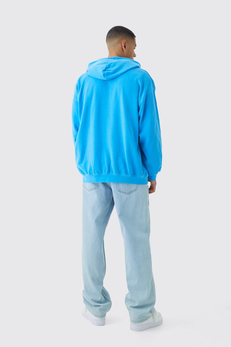 Великий худі Nirvana License Wash Print