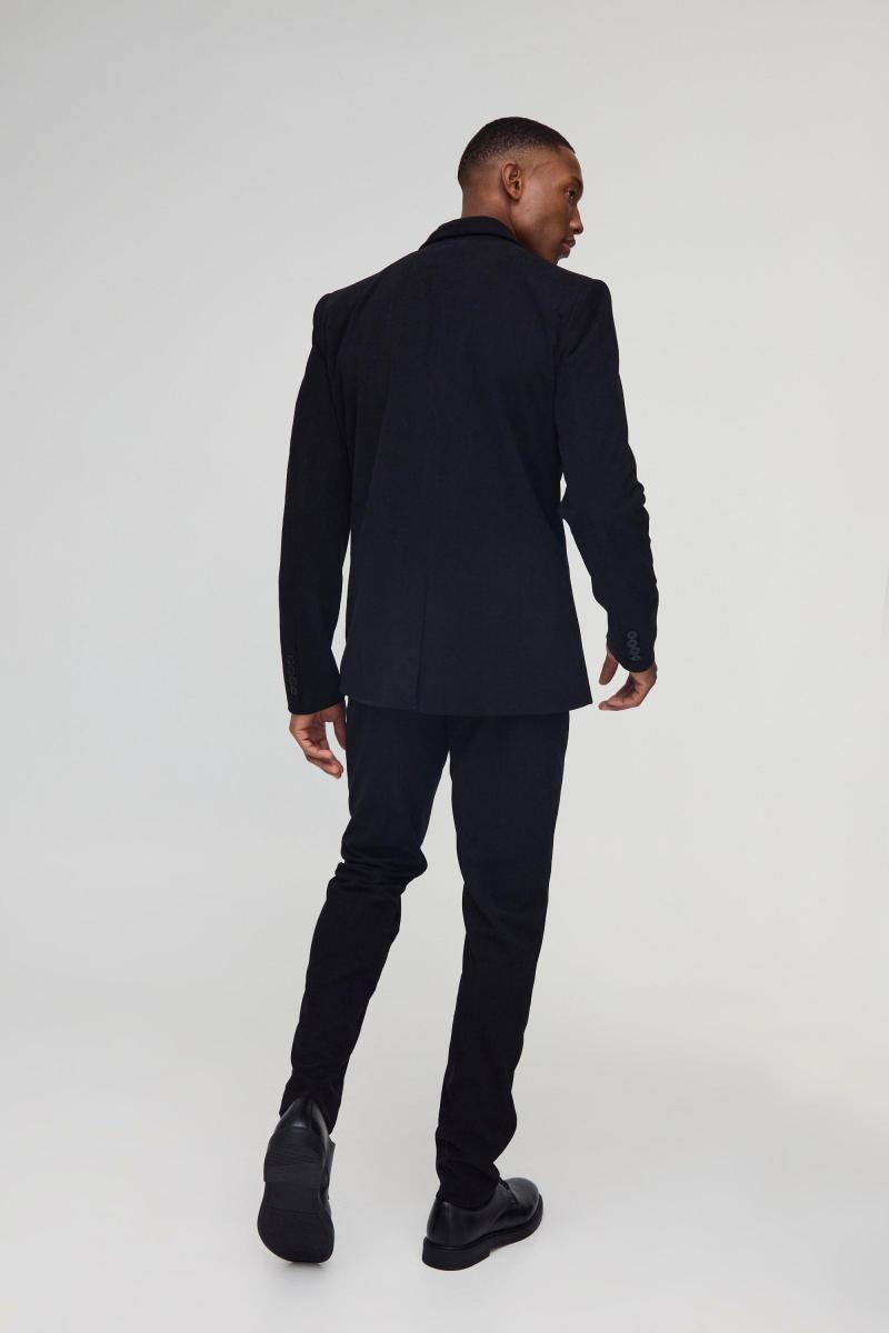 Худий підходить подвійний грудний блейзер