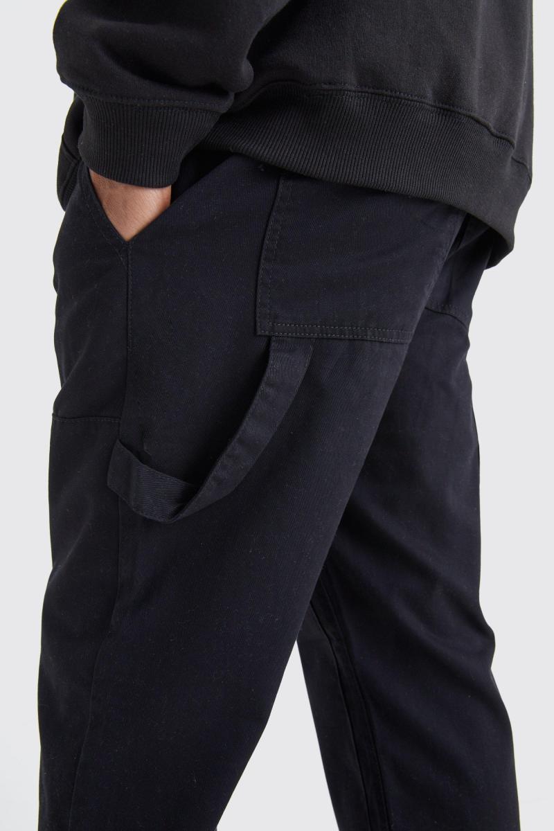 Карпентерські штани з фіксованою талією