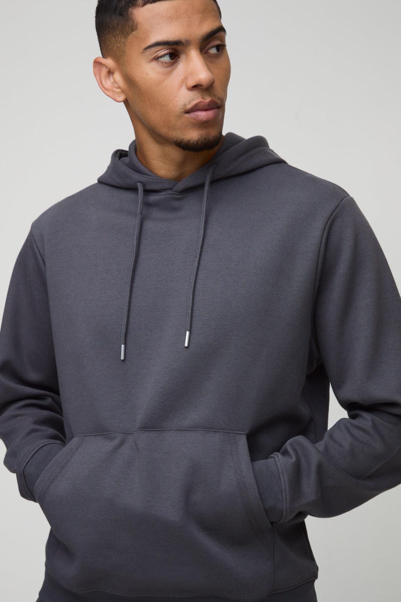 Надважка толстовка з інтерлоком