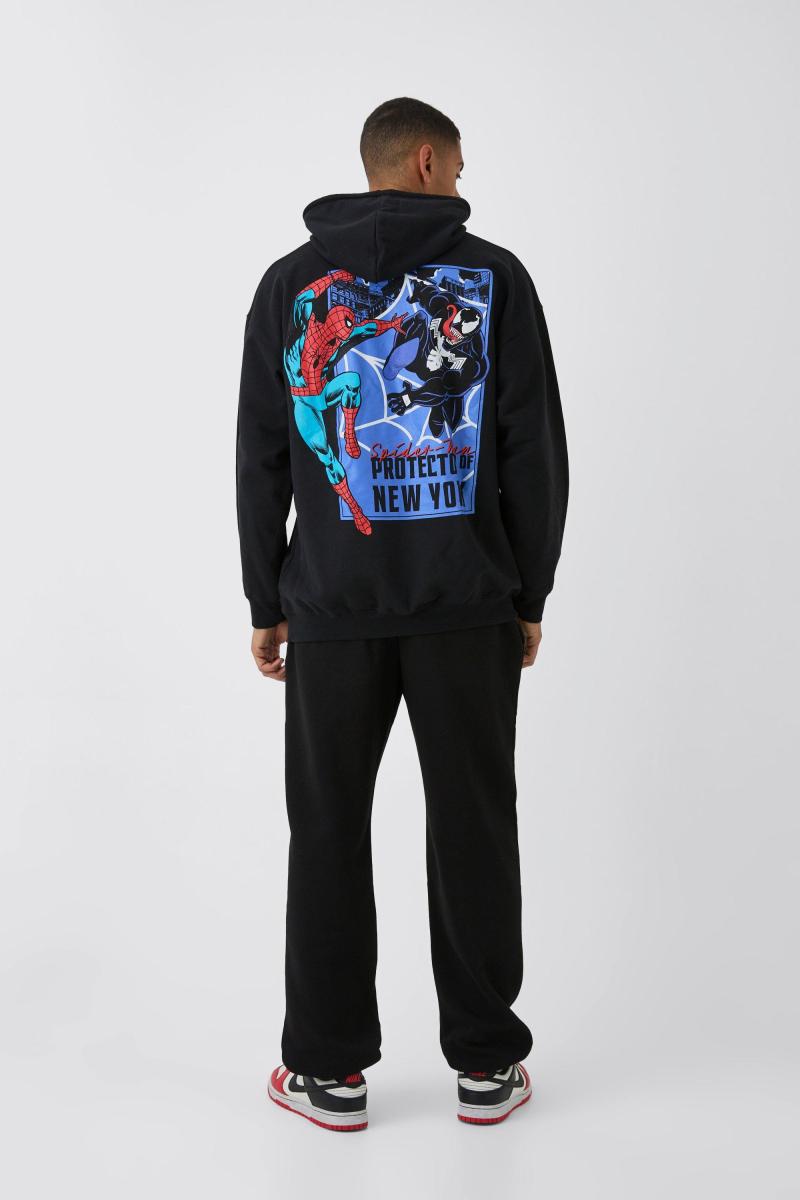 Великий худі Marvel Spiderman Venom з ліцензійним принтом
