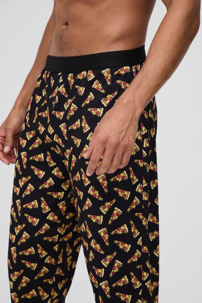 Брюки Pizza Print Lounge