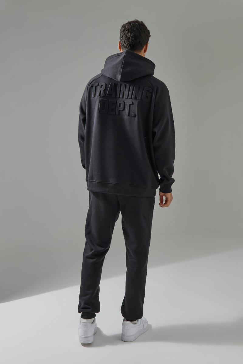 Толстовка великого розміру з тисненням для чоловіків Active Training Dept