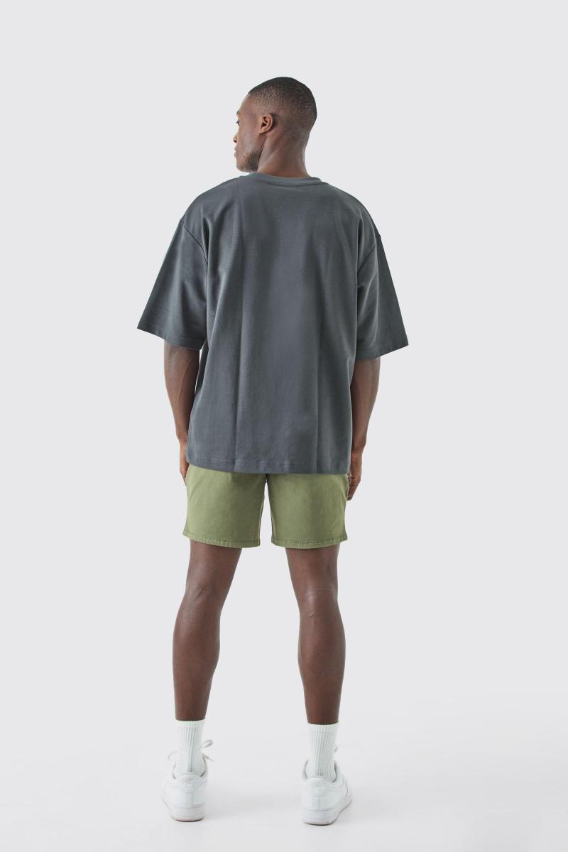 Фіксована талія Slim Fit Chino Шорти