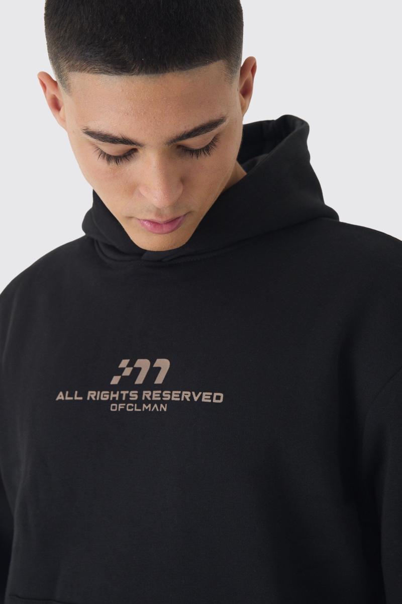 Велика студентська толстовка Boxy M