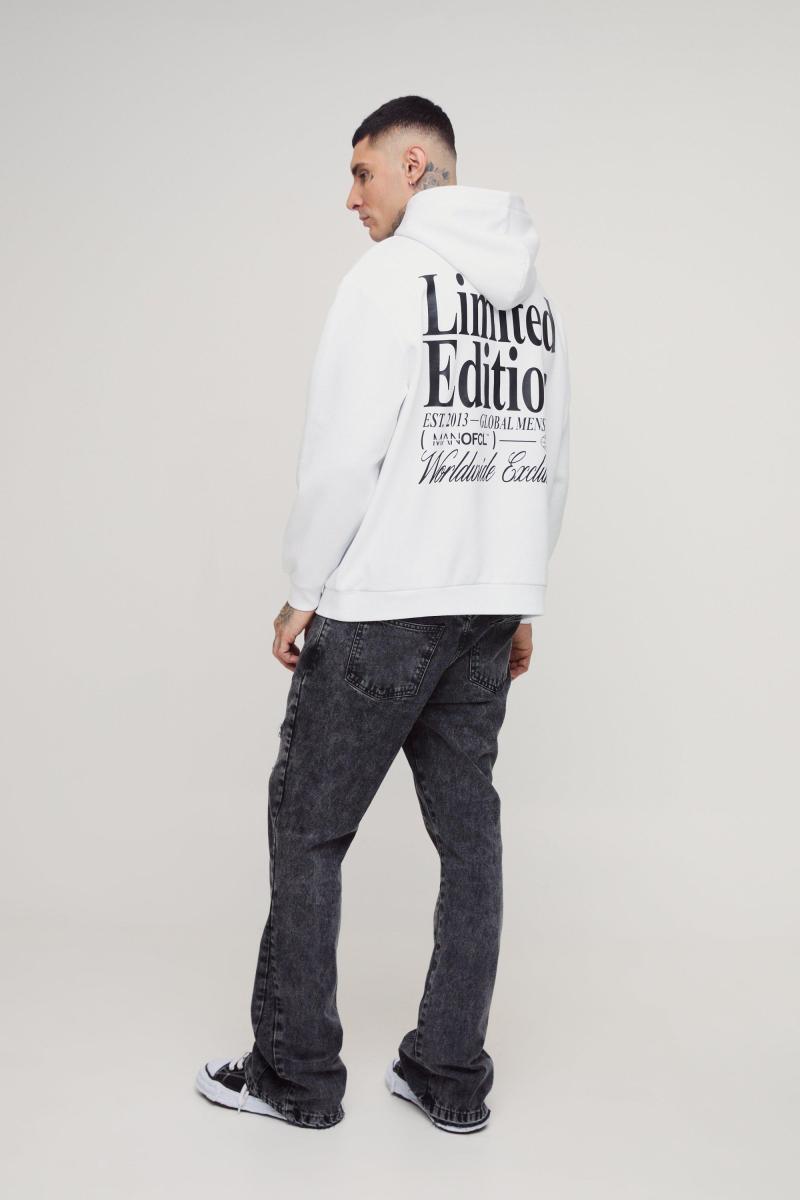 Висока толстовка великого розміру високої статури лімітованої серії